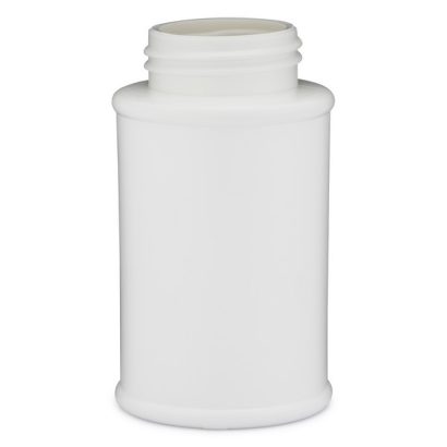White HDPE Plastic Heavy-Duty Cans