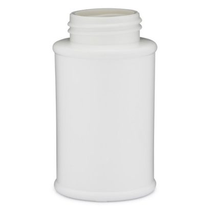 White HDPE Plastic Heavy-Duty Cans