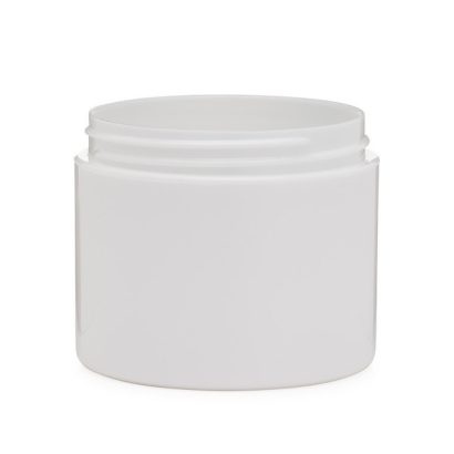 PP-PP Plastic Double Wall Straight Base Jars