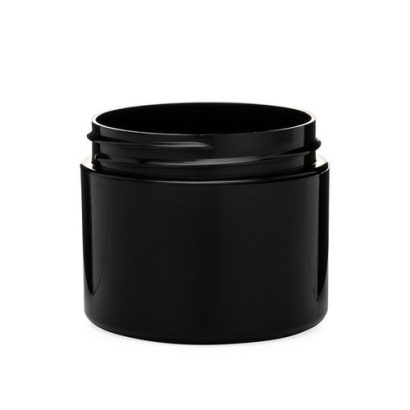 PP-PP Plastic Double Wall Straight Base Jars