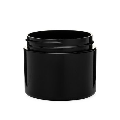 PP-PP Plastic Double Wall Straight Base Jars