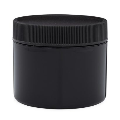 PP-PP Plastic Double Wall Straight Base Jars with Cap