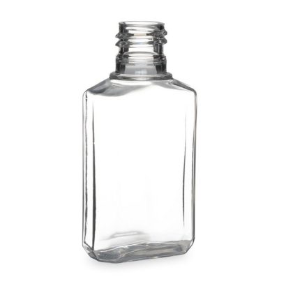 2 oz Clear PET Plastic Oblong Bottles