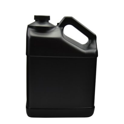 1 gal HDPE Plastic Slant Handle F-Style Containers with Cap