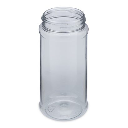 4 oz Clear PET Plastic Spice Jar