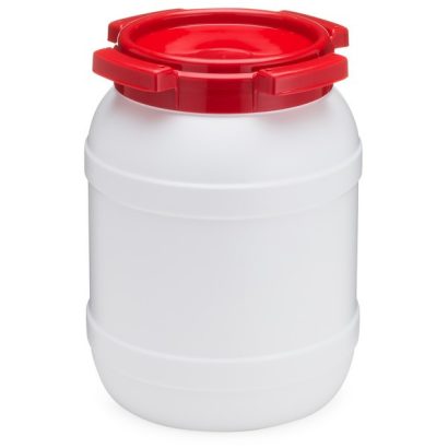CurTec 1.6 gal White HDPE Plastic UN Rated Keg