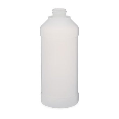HDPE Plastic Barrier Modern Round Bottles