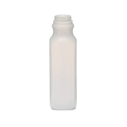 16 oz Natural HDPE Plastic Beverage Containers (Cap Not Included)