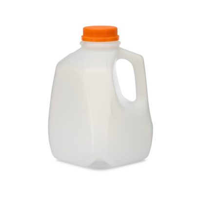32 oz Natural HDPE Beverage Containers (Orange Ratchet Cap)