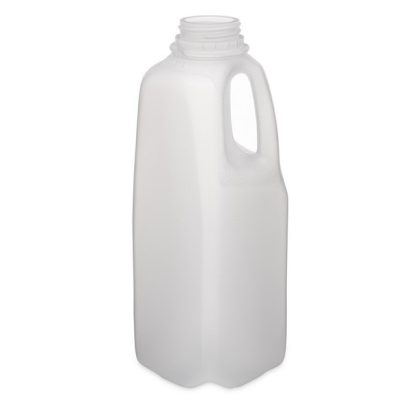 32 oz Natural HDPE Plastic Beverage Containers (Cap Not Included)