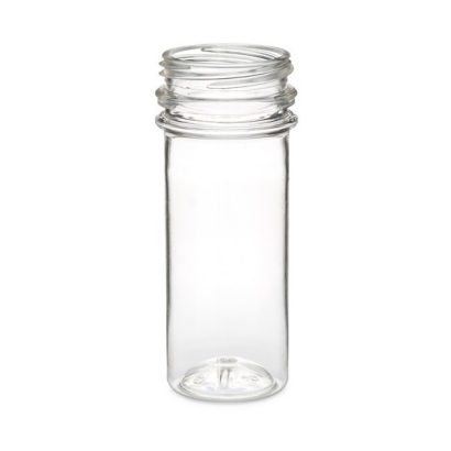 2 oz Clear PET Energy Shot Bottle (Cap Not Included)