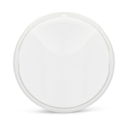 Natural PP Plastic Low Profile Jar with Natural Cap