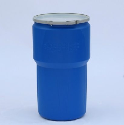 Eagle 30 gal Blue HDPE Plastic UN Rated Lab Pack Drums