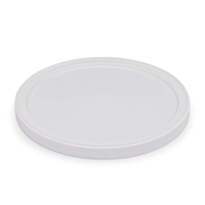 408 dia White LDPE Plastic Snap-Lock Lids