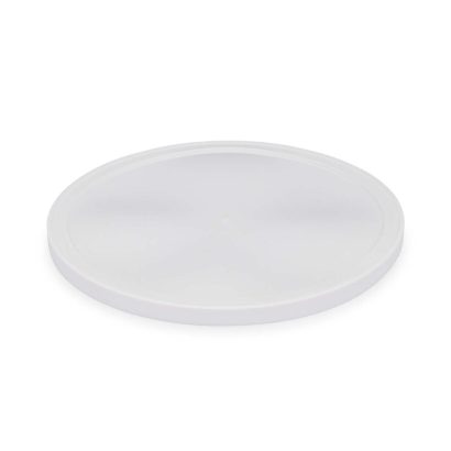 610 dia White LDPE Plastic Snap-Lock Lids