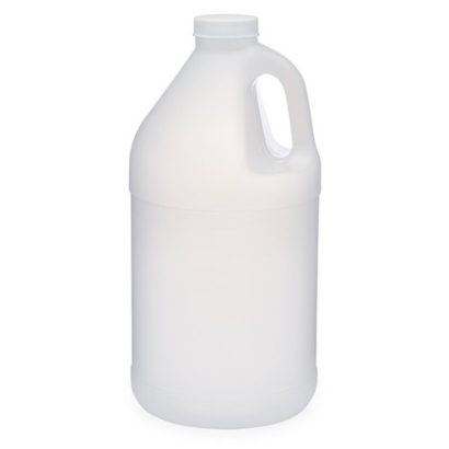 Bulk Packed HDPE Plastic Industrial Round Grab-N-Go Jugs with Cap