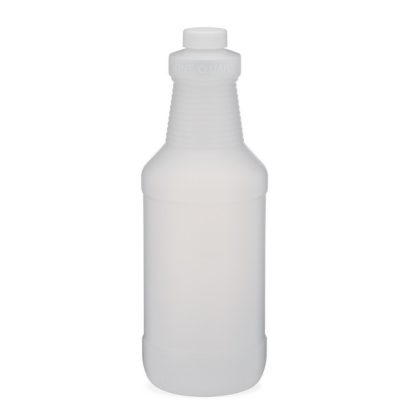 HDPE Plastic Ribbed Neck Spray Bottles with Cap