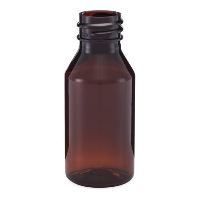 PET Plastic Modern Round Bottles