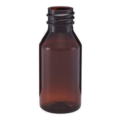 PET Plastic Modern Round Bottles