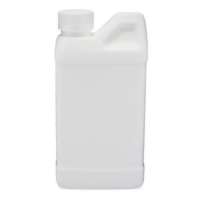 HDPE Plastic Fluorinated Barrier F-Style Bottles with Sight Gauge, Graduations and CR Capable Cap