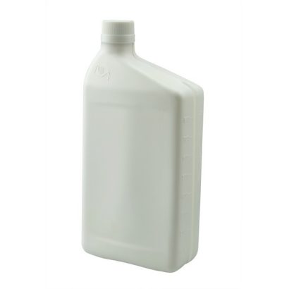 32 oz HDPE Plastic EZ Pour Graduated Bottles with Tamper-Evident Cap
