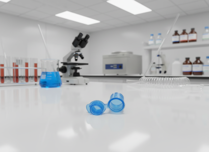 Graduated Microcentrifuge Tubes 1ml - Blue